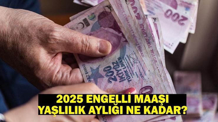 2025 Engelli maaşı, evde bakım maaşı ve yaşlılık aylığı (65 yaş maaşı) ne kadar olacak?