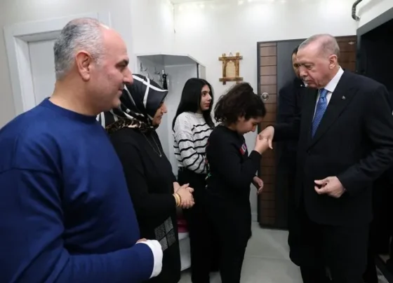 Başkan Erdoğan’dan Malatya’da Uludağ ailesine ziyaret
