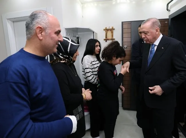 Başkan Erdoğan’dan Malatya’da Uludağ ailesine ziyaret