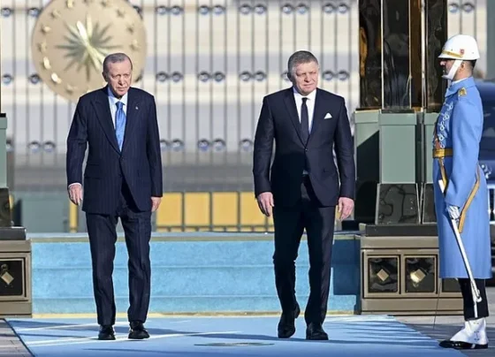 Başkan Erdoğan'dan önemli açıklamalar! Slovakya Başbakanı Ankara'da...