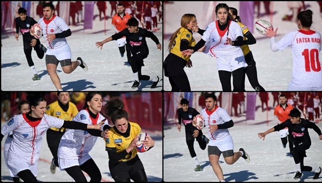 Erciyes Kar Ragbi Türkiye Şampiyonası başladı – Son Dakika Spor Haberleri