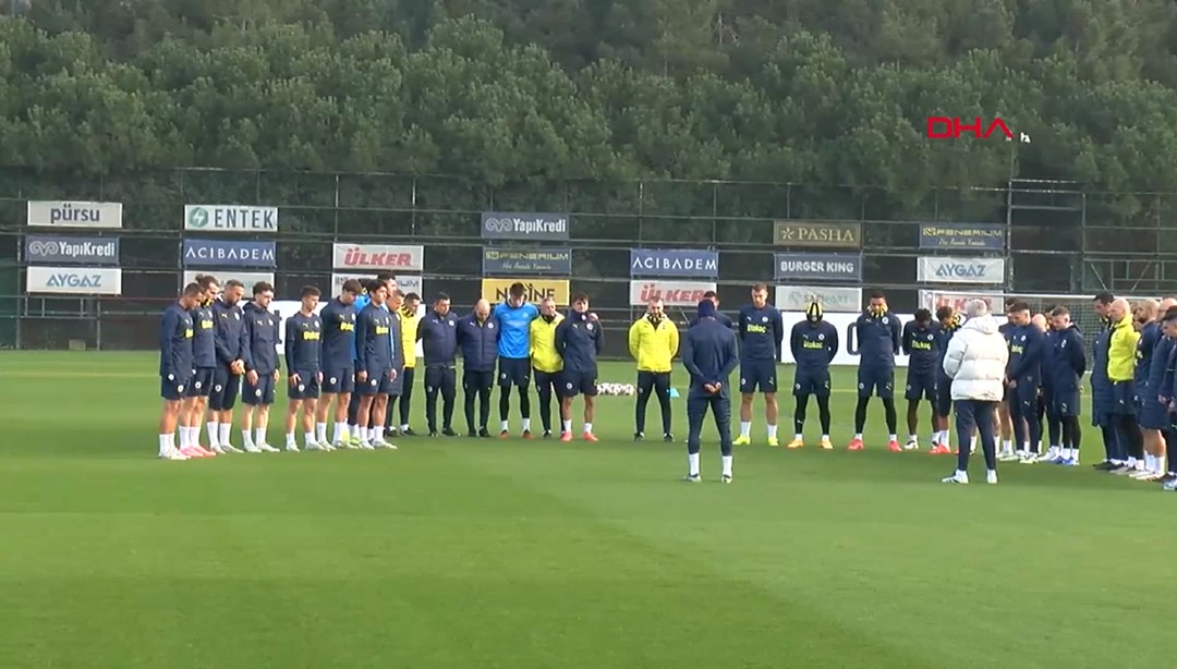 Fenerbahçe’den yangın faciası için saygı duruşu – Son Dakika Spor Haberleri