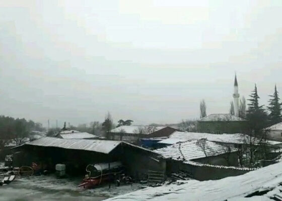 Edirne'de eğitime kar molası