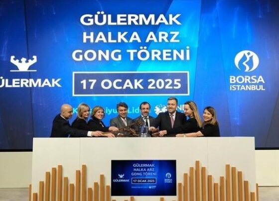 Gülermak, Borsa İstanbulda işlem görmeye başladı