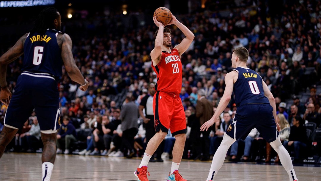 NBA’de Alperen Şengün’den 20 sayı: Rockets, Nuggets’ı 128-108 yendi – Son Dakika Spor Haberleri