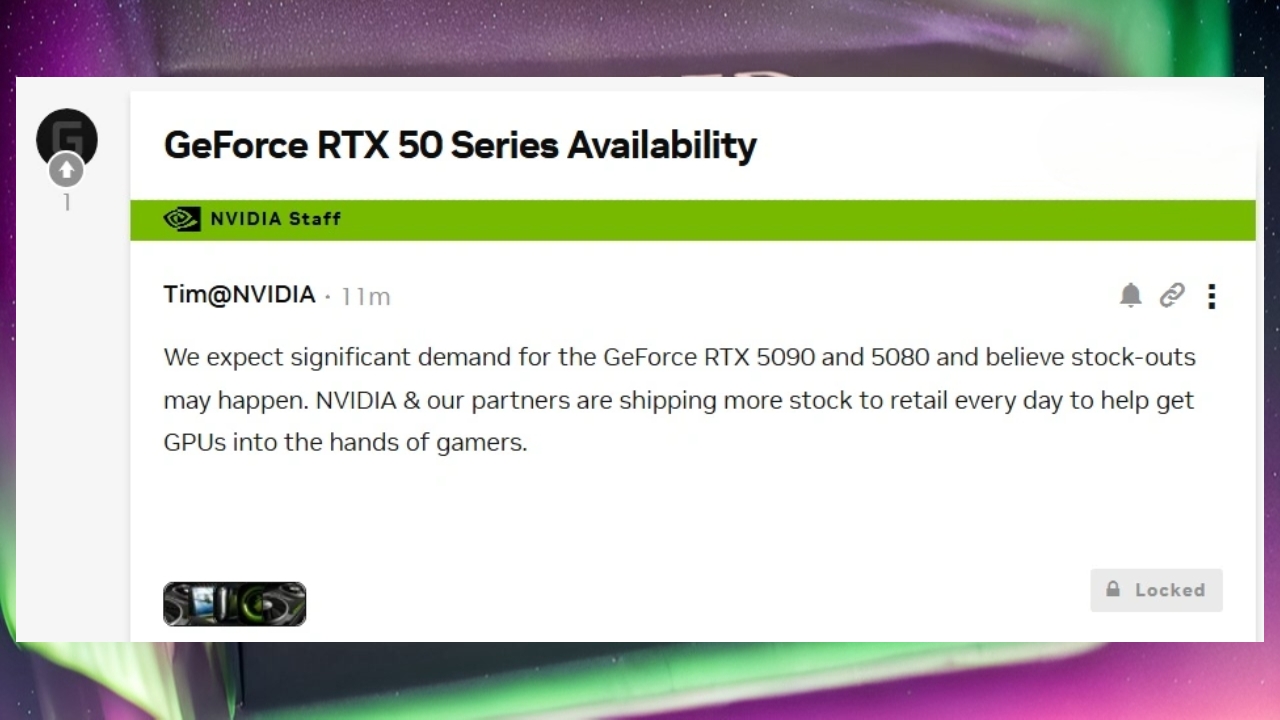 Nvidia’dan resmi duyuru: RTX 5090 karaborsaya düşecek!