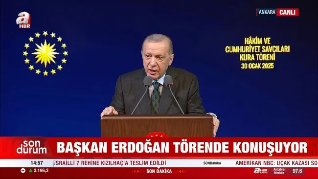 SON DAKİKA | Başkan Erdoğan: Türk yargısına kimse ayar veremez