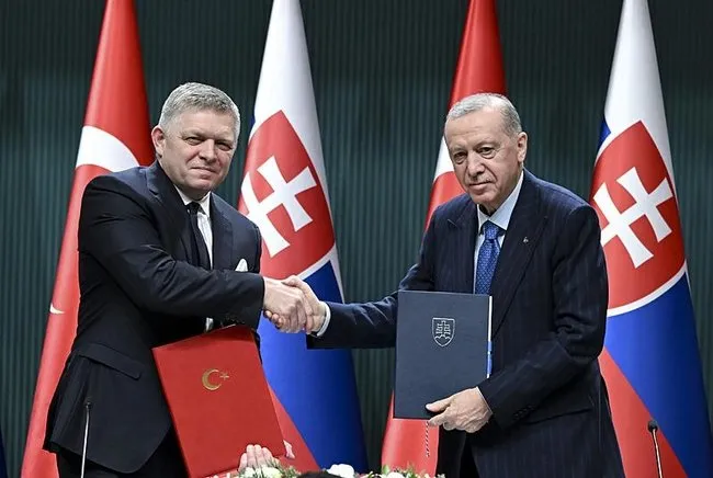 Slovakya Başbakanı Fico’dan Başkan Erdoğan’a: “Çok büyük bir uluslararası aktörsünüz”