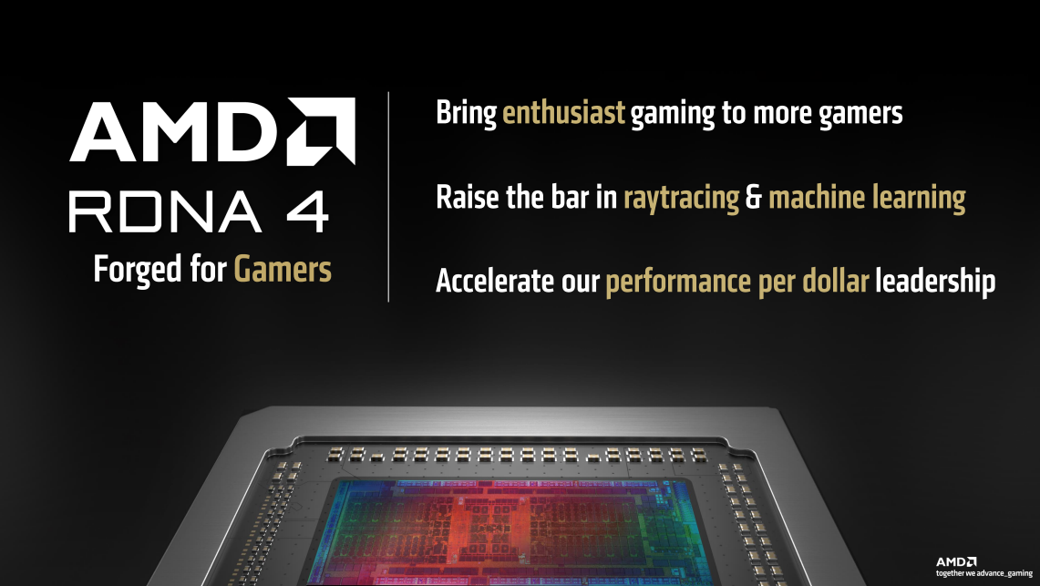 AMD RDNA 4 grafik mimarisi tanıtıldı!