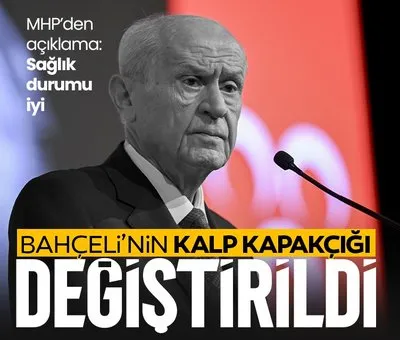 Bahçeli’nin geçirdiği operasyon sonrası siyasilerden geçmiş olsun mesajı yağdı!