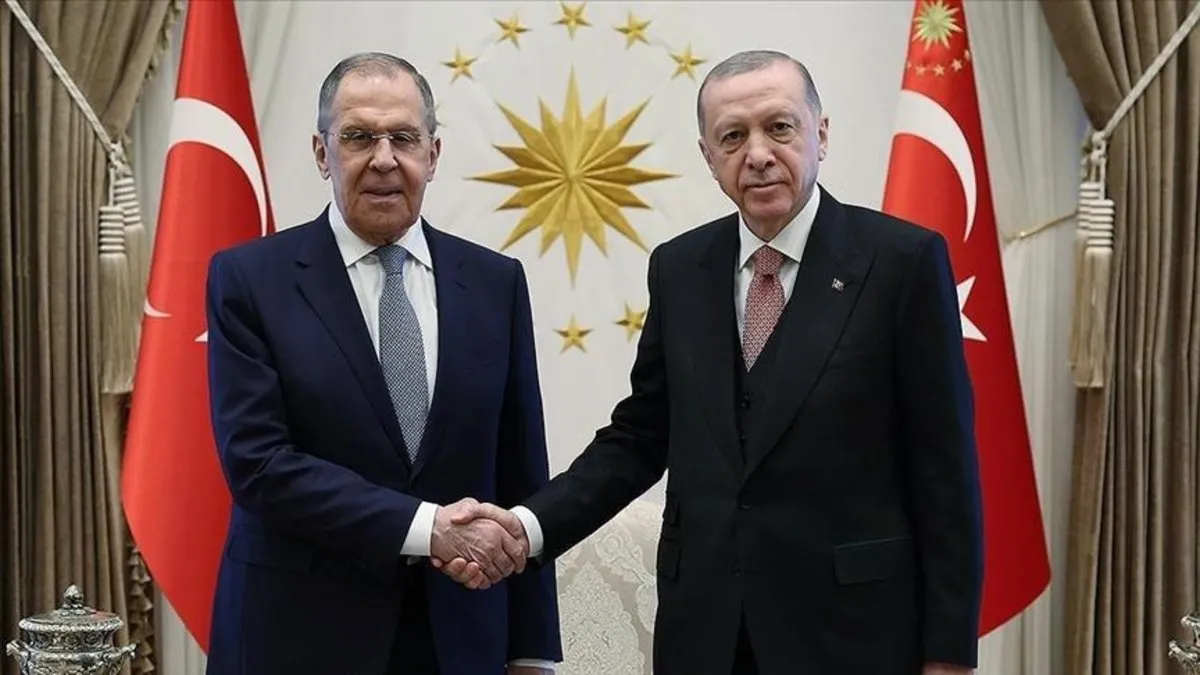 Başkan Erdoğan, Rus Dışişleri Bakanı Lavrov’u kabul etti