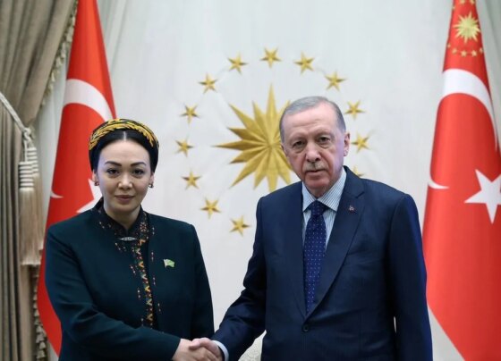 Başkan Erdoğan, Türkmenistan Meclis Başkanı Gulmanova'yı kabul etti