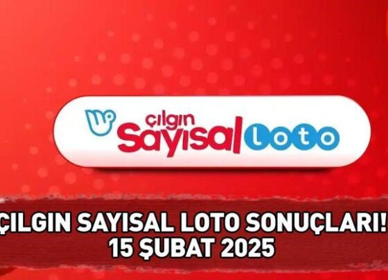 ÇILGIN SAYISAL LOTO SONUÇLARI 15 ŞUBAT 2025 | 591,4 milyon TL büyük ikramiyeli Çılgın Sayısal Loto sonuçları açıklandı mı, saat kaçta açıklanır