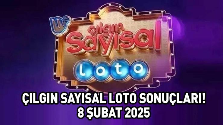 ÇILGIN SAYISAL LOTO SONUÇLARI AÇIKLANDI 8 ŞUBAT 2025: Çılgın Sayısal Loto sonuçları nasıl öğrenilir? 579.085.596,01 TL büyük ikramiye devretti