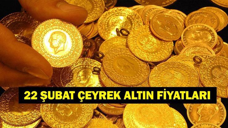 Çeyrek Altın Fiyatları Ne? Gram Altın ve Cumhuriyet Altını Güncel Fiyatları Ne Kadar? 22 Şubat Altın Fiyatları