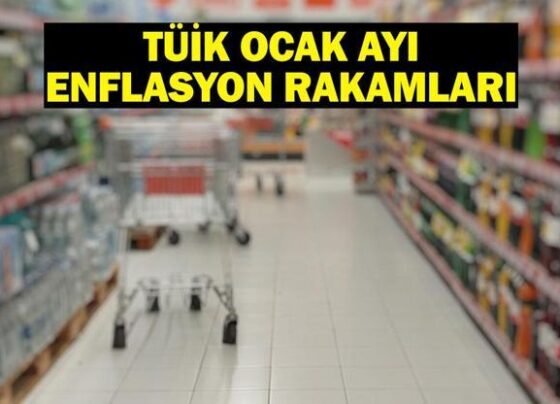 ENFLASYON RAKAMLARI  AÇIKLANDI TÜİK Ocak Ayı Enflasyonu 2025 Ne Oldu