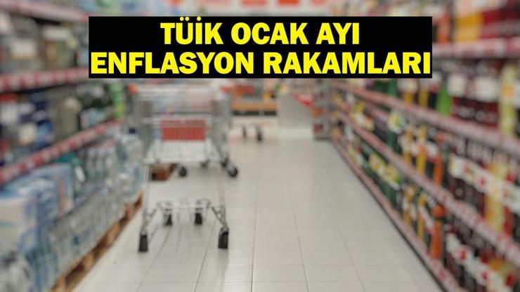 ENFLASYON RAKAMLARI AÇIKLANDI! TÜİK Ocak Ayı Enflasyonu 2025 Ne Oldu?