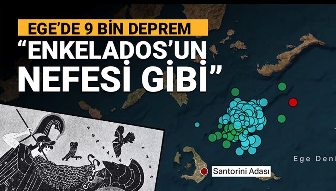 Ege’de 9 bin deprem: Depremler Enkelados’un nefesi gibi – Son Dakika Dünya Haberleri