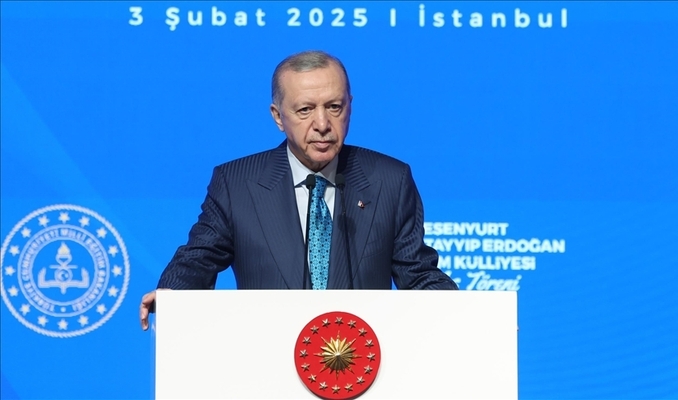 Erdoğan: Büyük ve güçlü Türkiye idealine kenetlenmiş durumdayız haberi