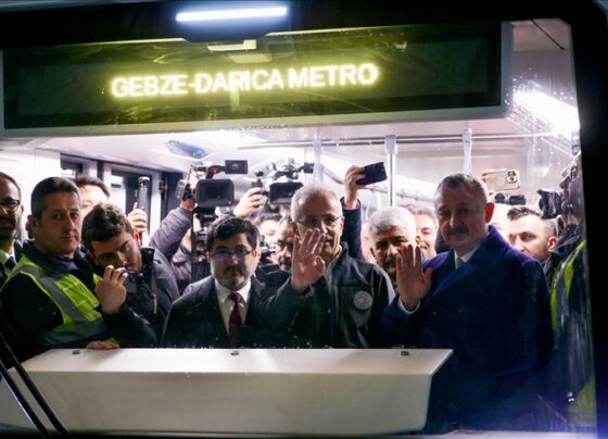 Gebze OSB- Darıca Metro Hattı günde 330 bin yolcu taşıyacak haberi