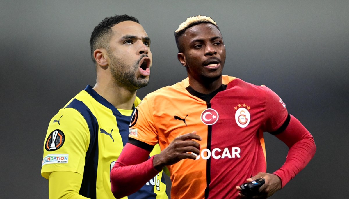 Gözler Galatasaray-Fenerbahçe derbisinde: Osimhen ile En-Nesyri’nin düellosu