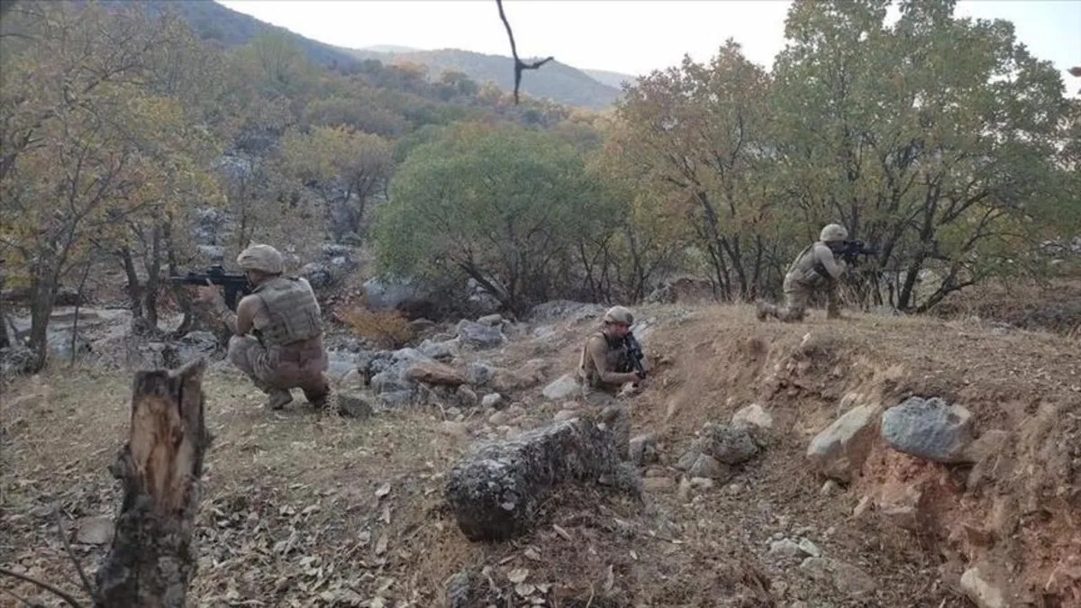 MSB: 9 PKK’lı terörist etkisiz hale getirildi