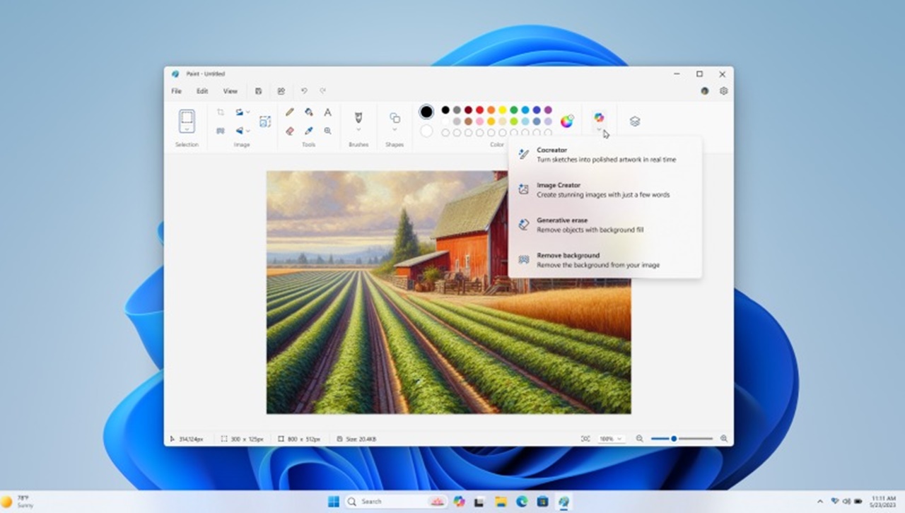 Microsoft Paint, Copilot asistan desteği aldı!