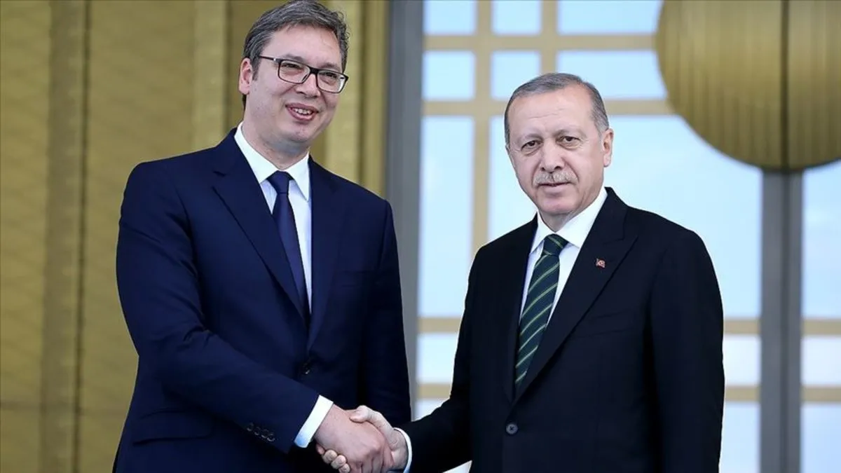 SON DAKİKA | Başkan Erdoğan Sırbistan Cumhurbaşkanı Vucic ile görüştü