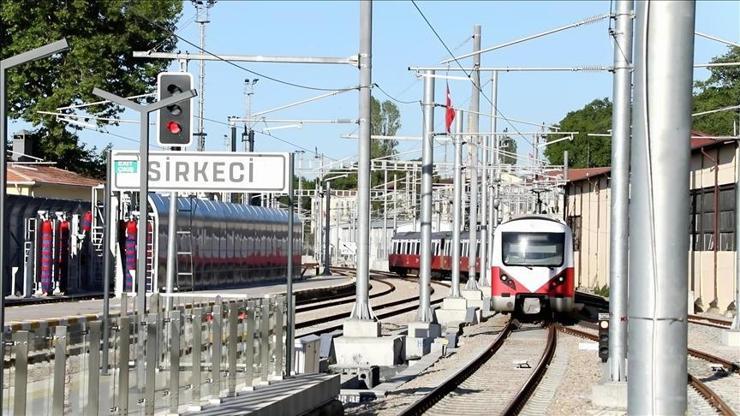 Sirkeci-Kazlıçeşme raylı sistem hattı 3,7 milyon yolcu taşıdı