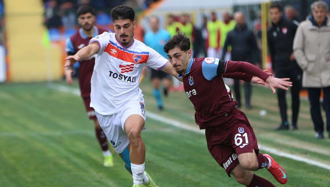 Trabzonspor deplasmanda 2 puan bıraktı – Son Dakika Spor Haberleri