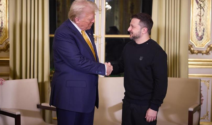 Trump ve Zelenskiy bir araya geldi haberi