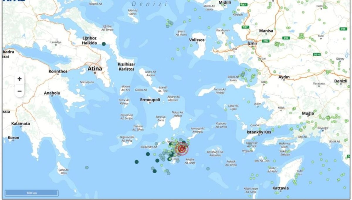 Yunanistan’da deprem fırtınası: Santorini Adası’nda toprak kaymaları