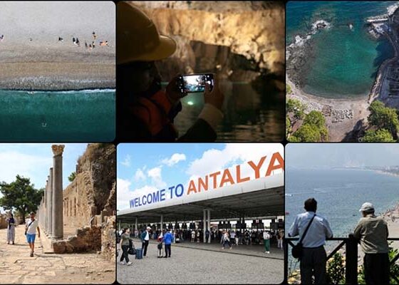 Antalya 17.3 milyon turist ile tarihi rekor kırdı!