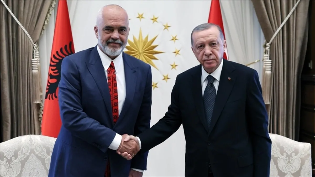 Başkan Erdoğan, Arnavutluk Başbakanı Edi Rama ile görüştü