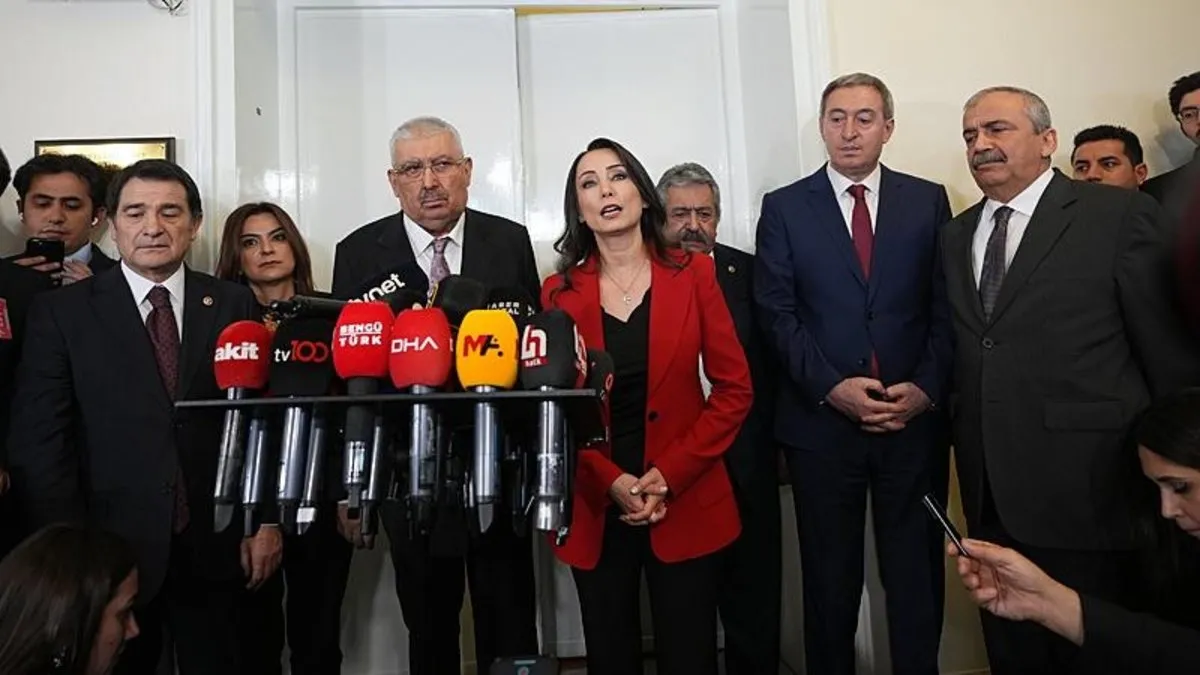 DEM’den MHP ve AK Parti’ye ziyaret