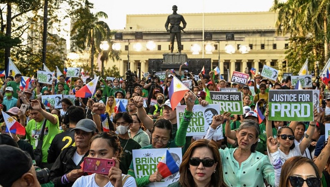 Filipinler’de binlerce kişi Duterte için yürüdü – Son Dakika Dünya Haberleri