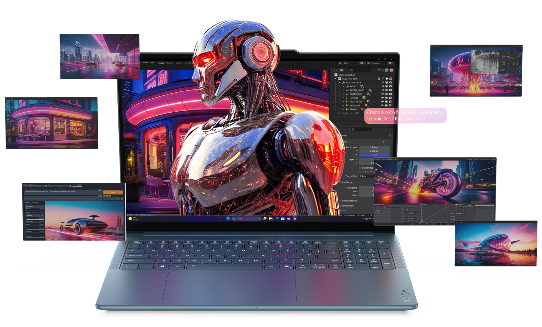 Lenovo Yoga Pro 9i Aura Edition MWC 2025’te tanıtıldı!