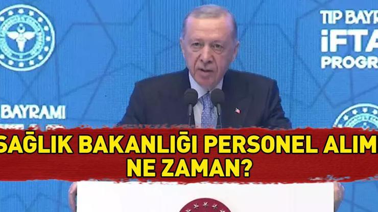 SAĞLIK BAKANLIĞI 37000 PERSONEL ALIMI 2025 | Sağlık Bakanlığı personel alımı ne zaman, başvuru şartları neler? Cumhurbaşkanı Erdoğan’dan son dakika açıklaması