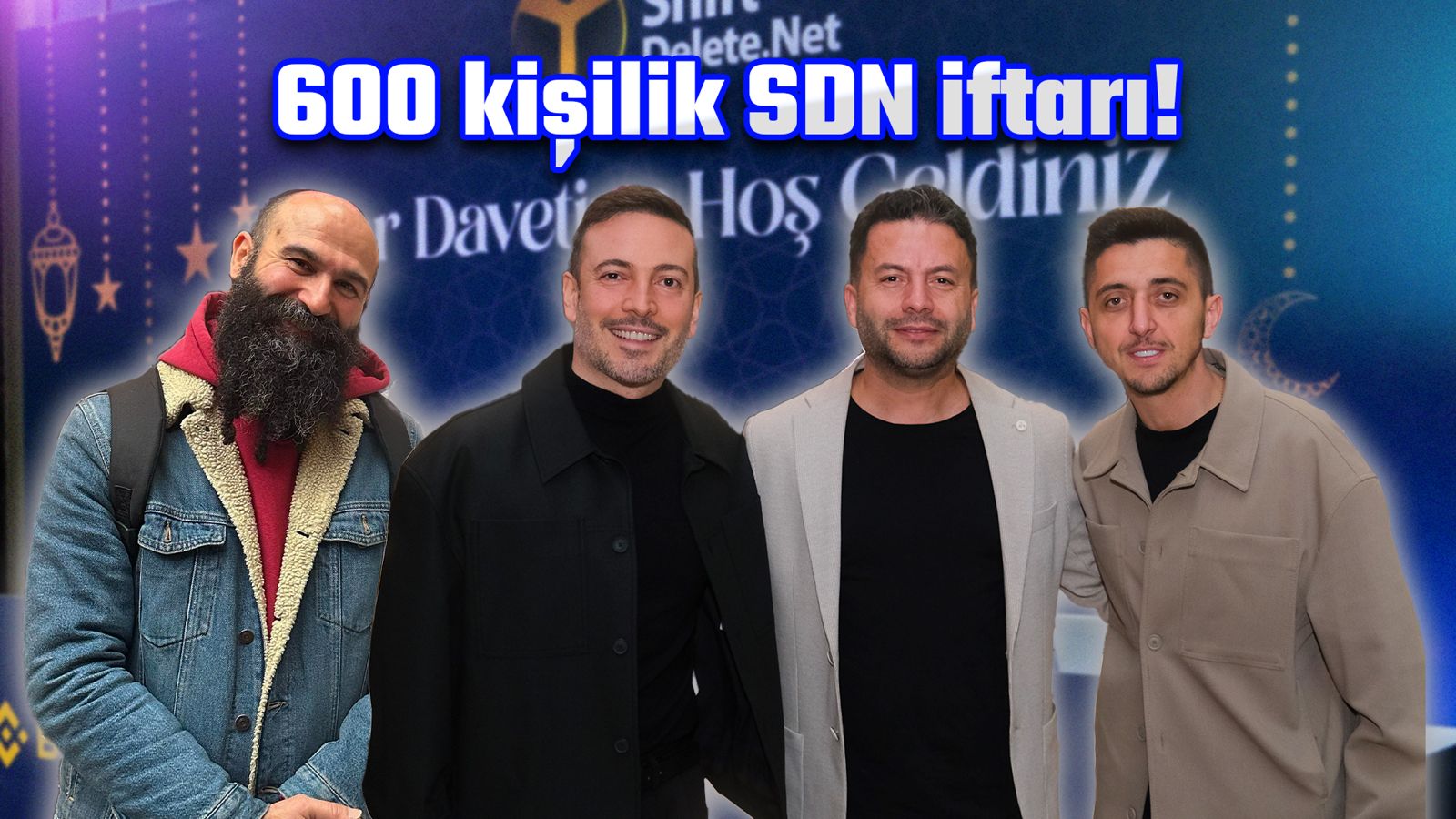 Teknoloji sektörü bir araya geldi! Geleneksel SDN iftarında kimler vardı?